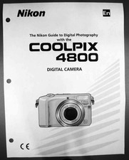 Nikon CoolPix 4800 Digital Camera User Guide Instruction Manual
