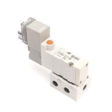 SMC SYJ324-5LZ-M5 Solenoid Valve, Normally Open, M5 Ports, 24VDC Coil