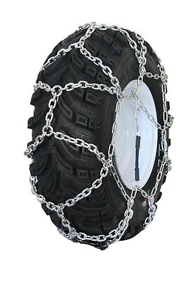 Grizzlar GTN-605 Garden Tractor Alloy Tire Chains Diamond Net 23x10.5-12