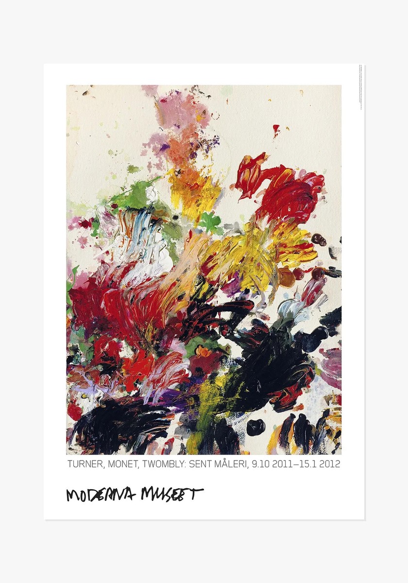 CY TWOMBLY Untitled EXHIBITION POSTER 70 x 100(cm) | eBay