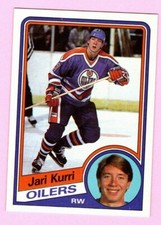 1984-85 Jari Kurri #52 Edmonton Oilers