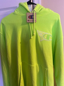 supreme neon hoodie