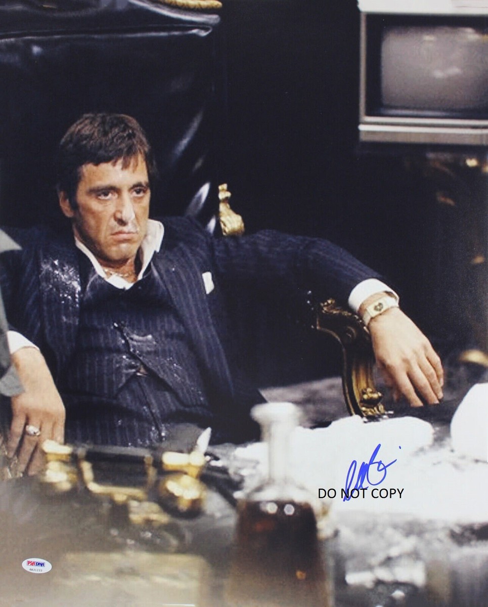AL PACINO - SCARFACE Autographed Signed 8x10 Reprint Photo #2