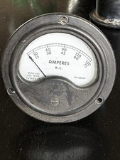 Vintage AC Amperes 0-150 Amp Meter Mod 432