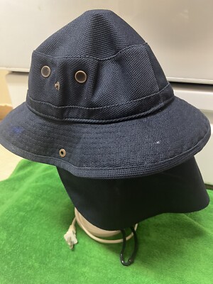 United Airlines Bucket Hat With Drawstring And Snaps Sides And