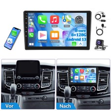 DAB+ 8G+128G Carplay per Ford Transit Custom 2018-2023 Android 13 autoradio GPS
