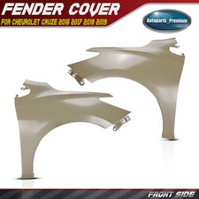 2pcs Front Left Right Fender For Chevrolet Cruze 2016 2017 2018 2019 Primed 2pcs Front Left Right Fender For Chevrolet Cruze 2016 2017 2018 2019 Primed