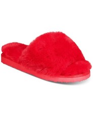 INC International Concepts Women's Yuri Slippers Red Size 5M No Box B4HP