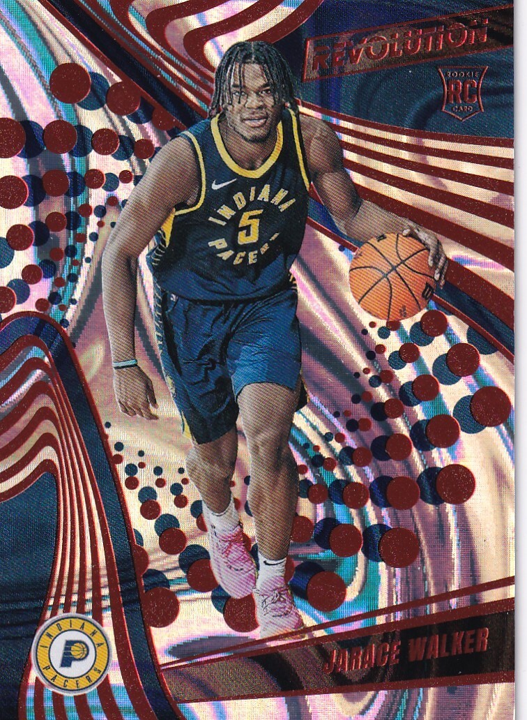 2023-24 Revolution Jarace Walker RC 078/199 Red Blaster Exclusive #112 Pacer PWE
