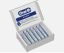 2 Oral-B Replacement Brush Heads 3D BRAUN White ORAL B PRO GENIUS 12 BRUSHHEADS