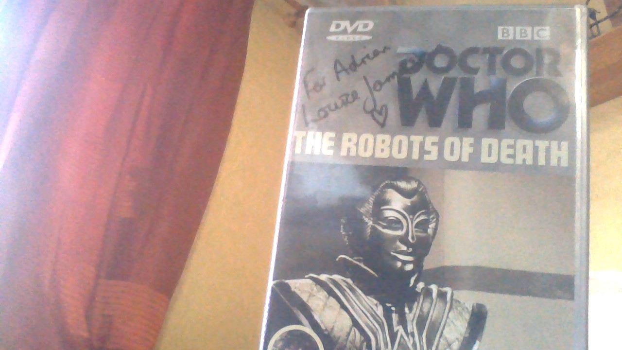 Doctor Who - The Robots Of Death Dr Who SIGNED AUTOGRAPH Louise Jameson BBC TV