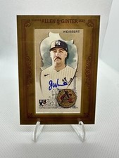 2023 Topps Allen & Ginter - Greg Weissert - Framed Mini On Card Auto YANKEES