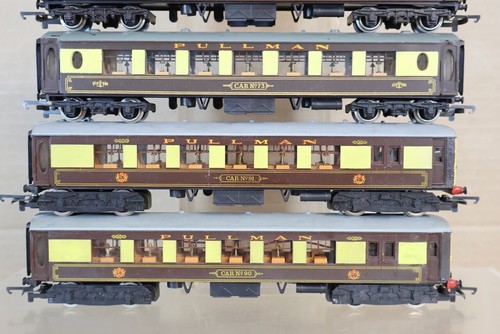 LOT DE 4 VOITURES WRENN 3006/7 BR BRIGHTON BELLE AUTOCAR EMU ol - Photo 6 sur 13