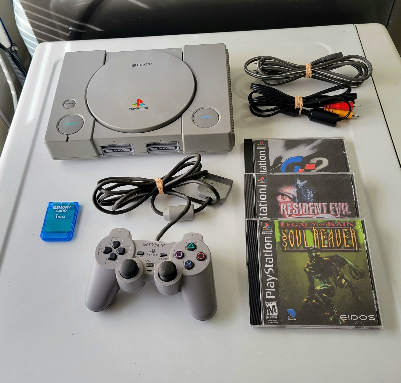 Sony PlayStation 1 Console Classic Gaming System Retro Read for PlayStation Enthusiasts