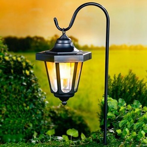 Solar led gartenleuchte mit bewegungsmelder