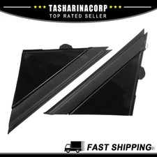 Piece of 2 Gloss Black Door Mirror Flag Cover LH RH fit for Fiat 500 1SH17KX7AA