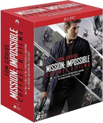Mission Impossible Blu-ray Box Full 6 Filme Limited Collector's Edition