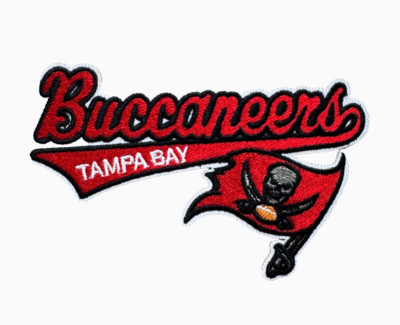 Tampa Bay Buccaneers NFL Football Team Logo zum Aufbügeln Aufnäher Patch