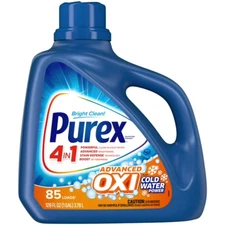 Purex Liquid Laundry Detergent Plus OXI, 128 fl oz, 85 Wash Loads