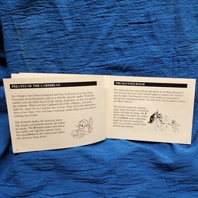 NES Nintendo Disney Adventures in the magic kingdom manual only no game