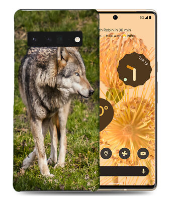 CASE COVER FOR GOOGLE PIXEL|COOL ANIMAL WOLF CANINE #8