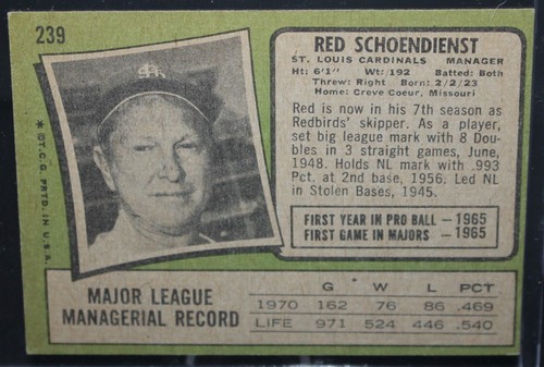 Original Topps MLB Baseball Cards 1960s 1970s Hall of Fame HOF Players YOU PICK! - Picture 87 of 101