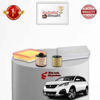 Set Service 4 Filter Xpeugeot 5008 Ii 1.6 Bluehdi 85KW 116CV Von 2016->