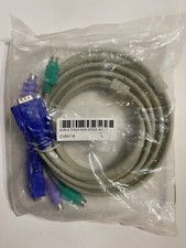 KVM 6' SVGA MM-2 PS/2 MALE Computer cord. NEW in the original bag. 
