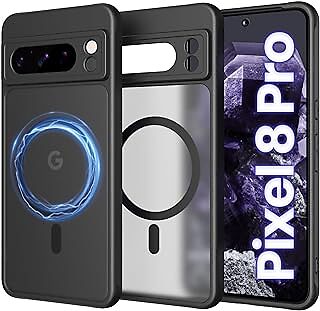 CUZMIGO Super Magnetic Google Pixel 8 Pro Case Compatible with Magsafe| Slim Fit
