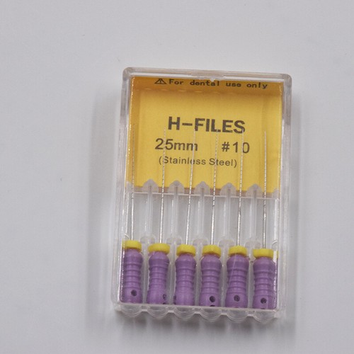 Dental Endo Wurzelkanalfeilen Handgebrauch H-Feilen Edelstahl 21/25/31 Mani Typ - Bild 43 von 75