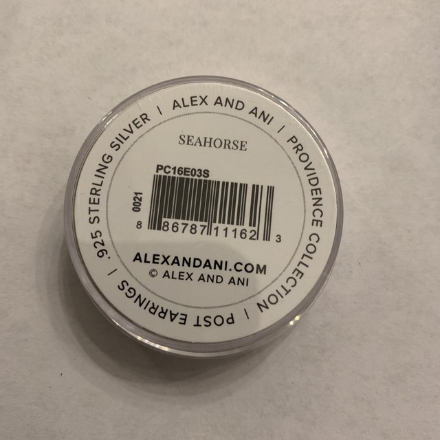 Alex and Ani Seahorse Pull Chain 
