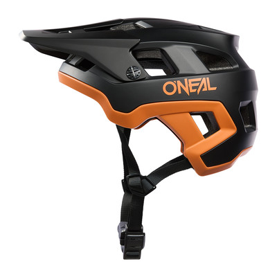 Helm O'Neal Defender Solid Schwarz-Orange Größe L-XL (58-62cm)