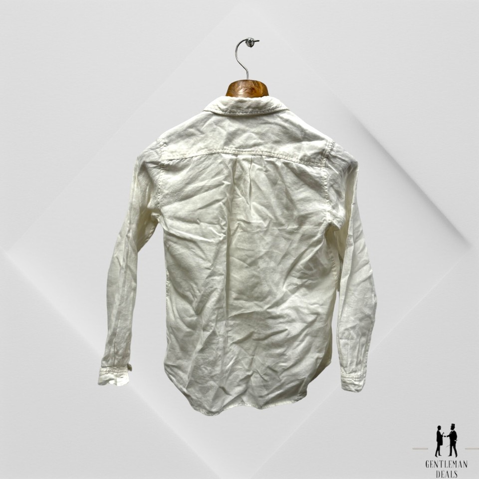 Nest Robe Japan Blouse high thread-count 100% linen collared shirt MOP ...