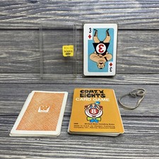 Vtg The Barr Company Crazy Eights Card Game Western Publishing Company Whitman