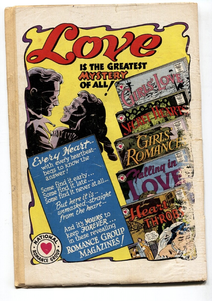 GIRLS LOVE STORIES #62 1959-ROMANCE-SCARED BRIDE COVER G/VG | eBay