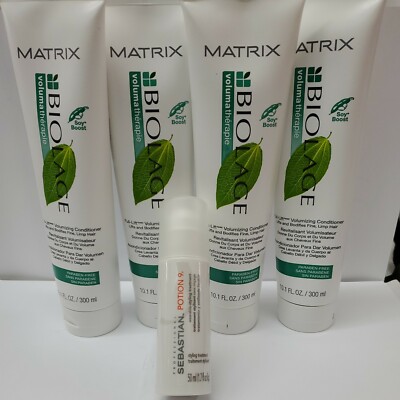 Biolage FULL LIFT VOLUMIZING COND 10 OZ  (PACK OF 4 )  NEW. FREE POTION 9 LITE