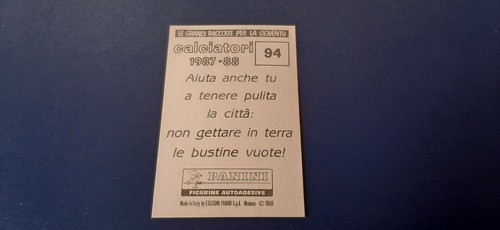 Figurine Calciatori Panini 1987/88 con velina - Scegli dall'elenco da 1 a 303 - Imagen 97 de 263