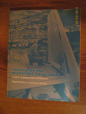Production and Operations Management : A Self-Correcting Approach by Barry...