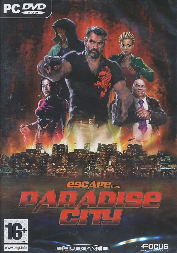 ESCAPE FROM PARADISE CITY RPG Strategy PC DVD Game NEW!