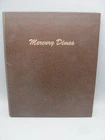 Dansco Mercury Dimes Album with 63 90% Silver Coins