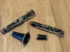 Buffet Crampon R13 Professional Clarinet, Wood Body, Nickel Plated Keys