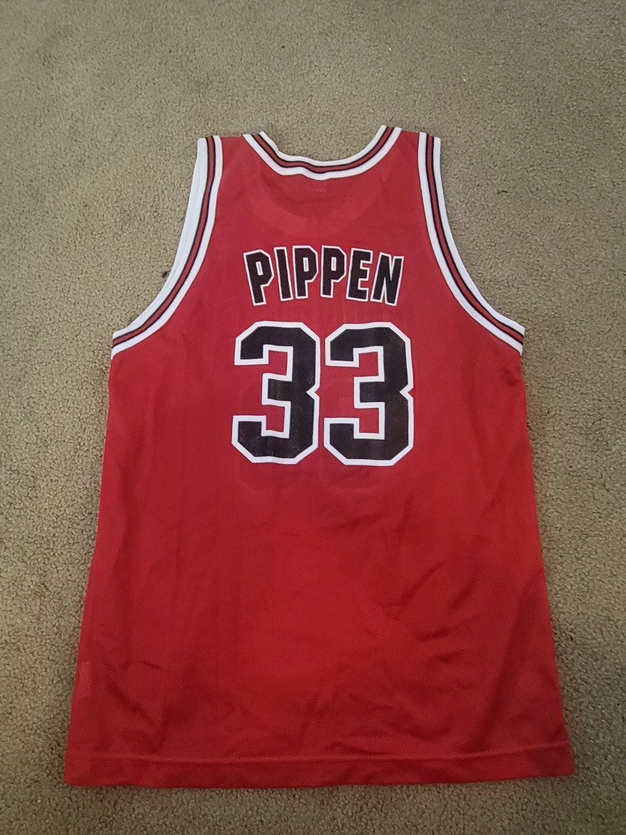 ウェア 90s NBA PIPPEN uniform made in USA 90s Rare Vintage Scottie