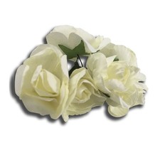 ROSE FINTE COLOR OFFERTE MATRIMONIO BATTESIMO FIORI FINTI PER