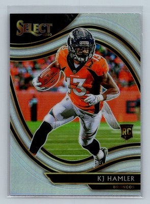 Silver 2020 Panini Select Field Level KJ Hamler Denver Broncos #367