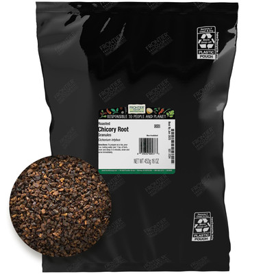 Bulk Roasted Chicory Root 1 Pound Caffeine Free Coffee Substitute Flavorful