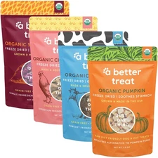 – Organic, Single Ingredient, Freeze Dried Pumpkin, Grass Fed & Finished Beef...
