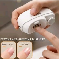 Electric Nail Clipper, Trimmer  Polisher 2 in-1 Automatic NEW OPEN BOX