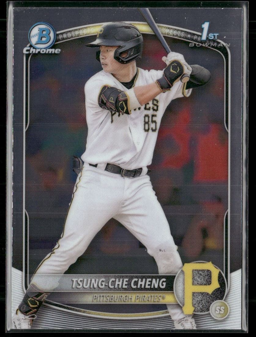 Tsung-Che Cheng 2025 Bowman Chrome Prospects Pittsburgh Pirates #BCP-95