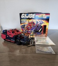 1986 GI JOE DREADNOK THUNDER MACHINE COMPLETE.. SUPER MINTY