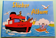 Sticker Album Kinder NEU Retro Sammelalbum leer Basteln Sammeln